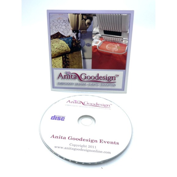 Anita Goodesign’s Embroidery Designs, Tutorial, Catalog, Color Guide & Resizing - Picture 1 of 3
